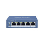SWITCH 4 PUERTOS POE 1 UPLINK - 12VDC/220V (2)