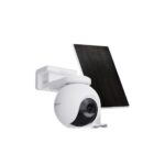 CAM IP PT 4K EXT CON BATERIA 10,400MAH WIFI Y PANEL SOLAR