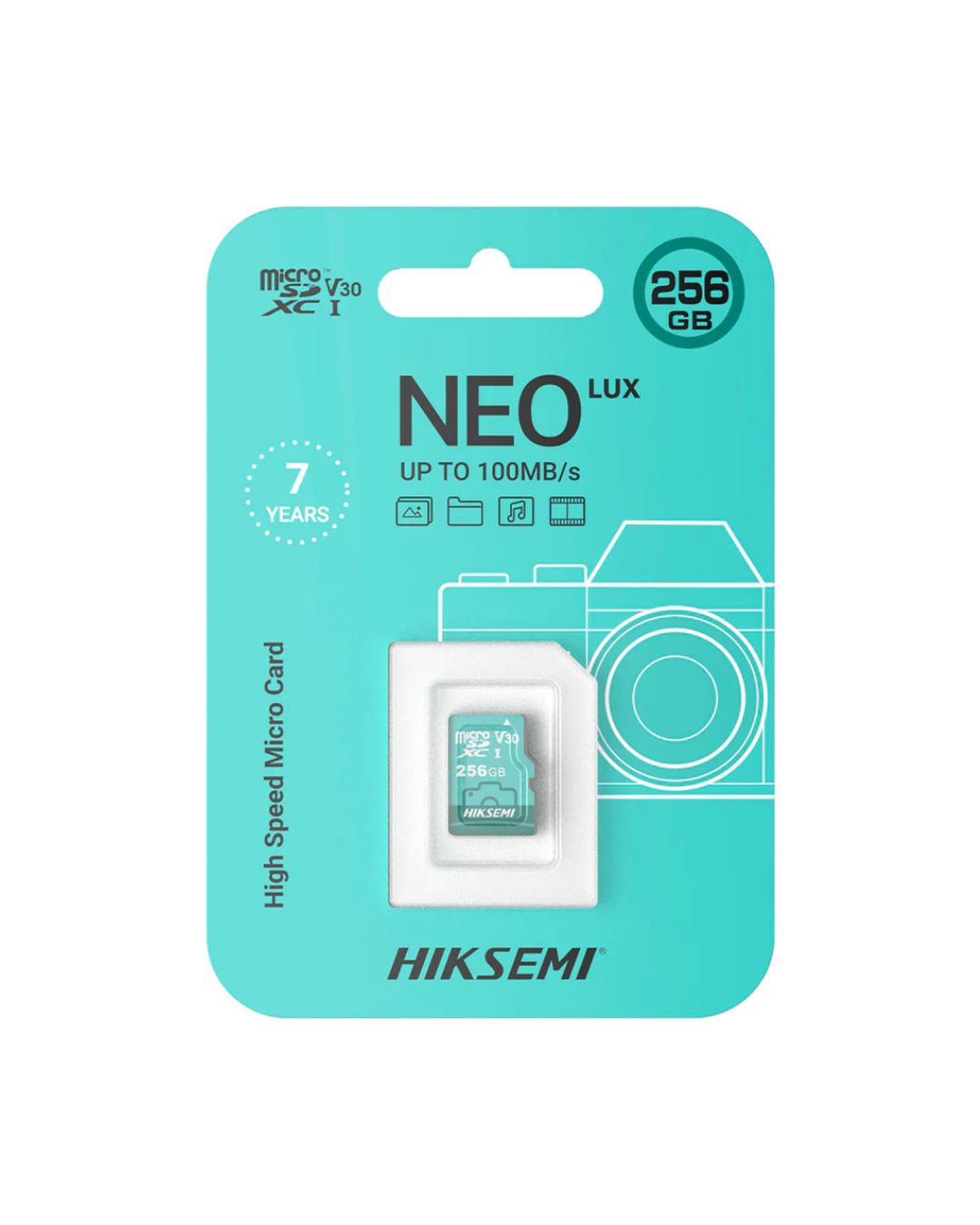 HK-HS-TF-D3-256G.jpg MEMORIA MICRO SD 256GB NEO LUX - Imagen 1